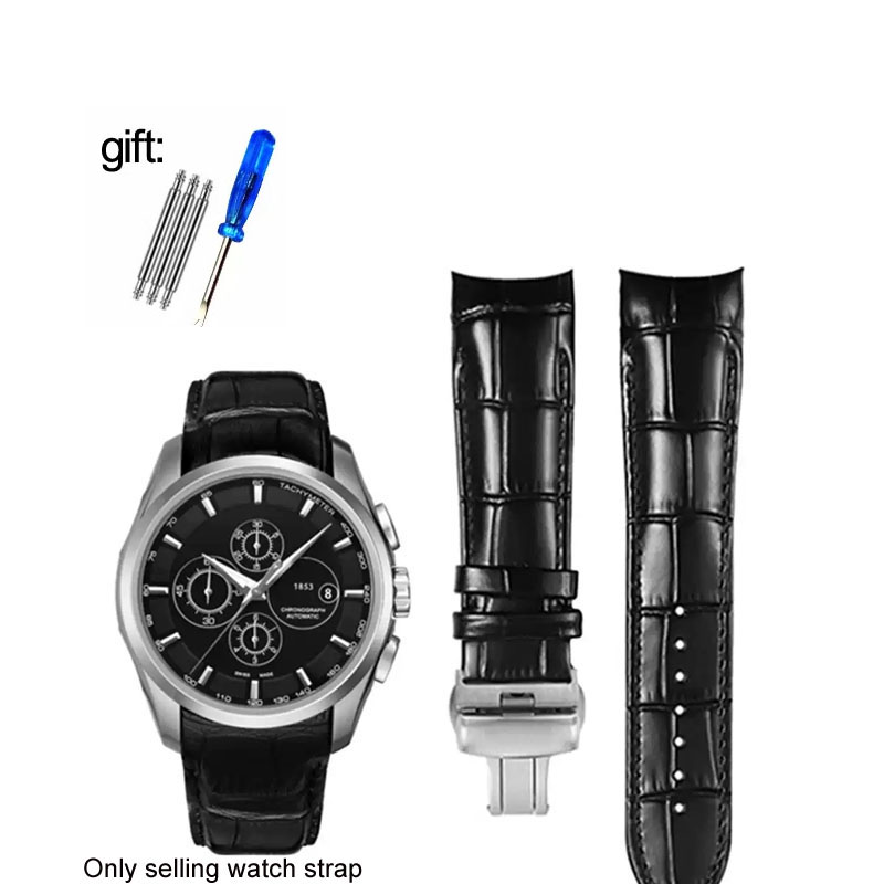 Curved Spring Bar - 20/22/23mm 24mm Curved End Watchband For