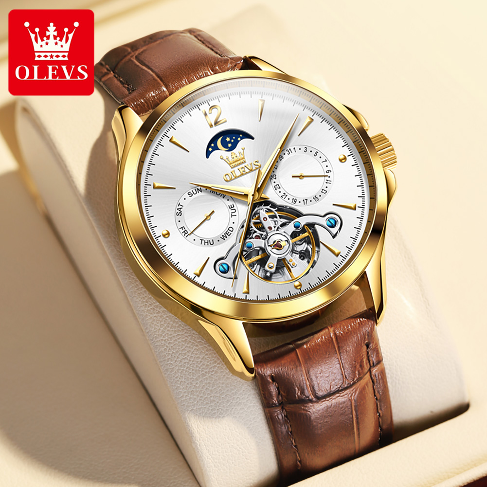 OLEVS 6663 Mens Watch Original - огляд і ціна Seiko Watch Presage