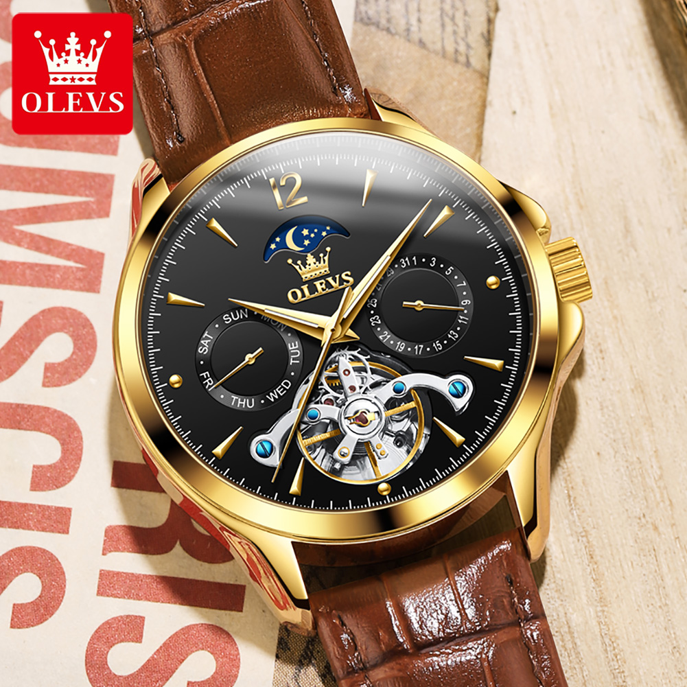OLEVS 6663 Mens Watch Original - огляд і ціна Seiko Watch Presage