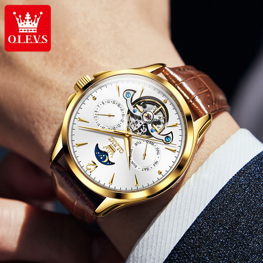 OLEVS 6663 Mens Watch Original - огляд і ціна Seiko Watch Presage