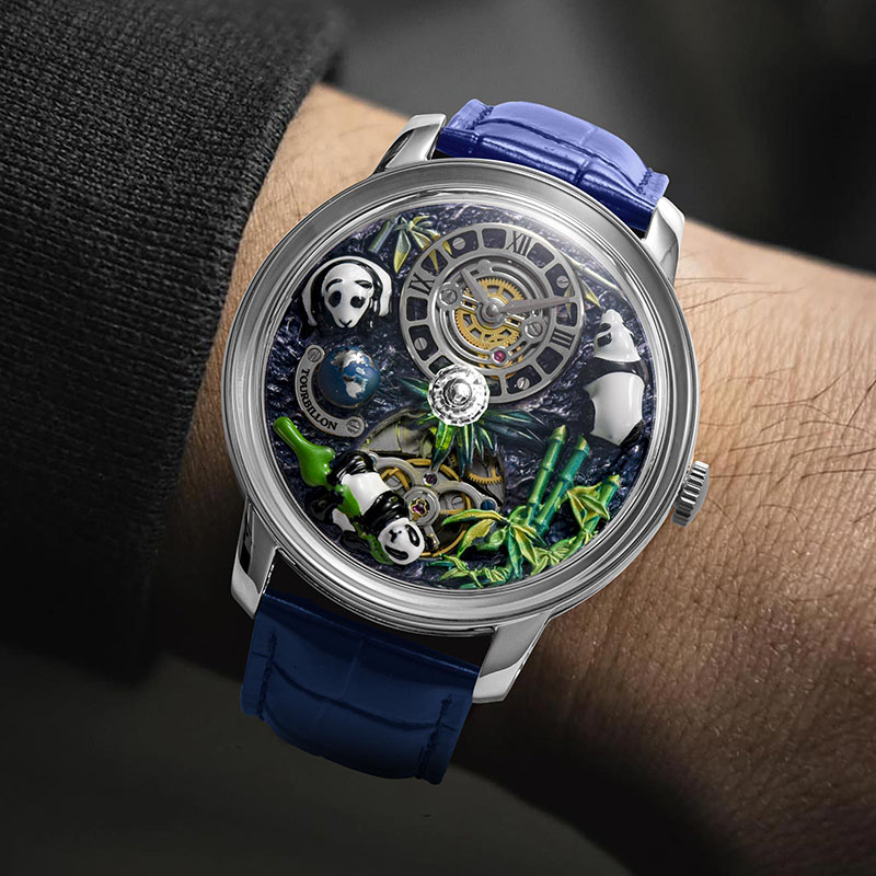 PINDU Brand Design Panda Natio - огляд і ціна Omega Watch Constellation