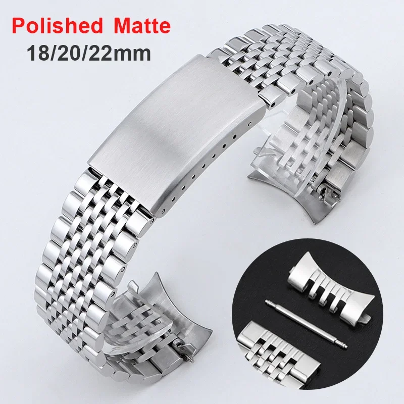 18mm 20mm 22mm Curved Flat End - огляд і ціна Curved Spring Bar