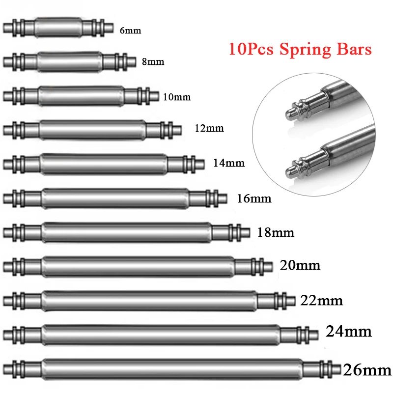 6mm 7mm 8mm 9mm 10mm 11mm 12mm - огляд і ціна Curved Spring Bar