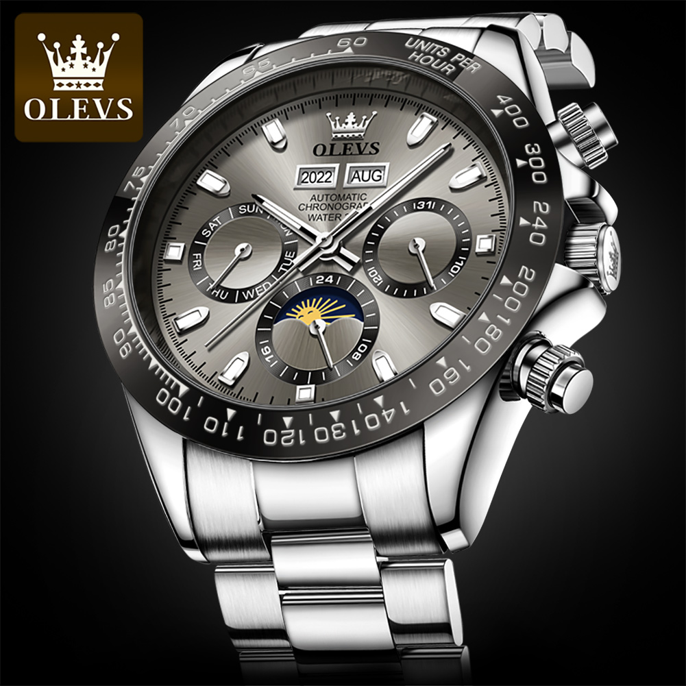 OLEVS 6654 Luxury Mens Watch C - огляд і ціна Seiko Watch Presage