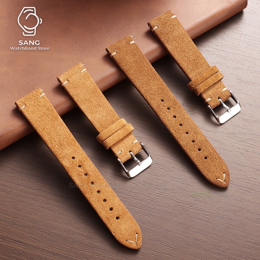 14/16/18/19/20/21/22mm Quick R - огляд і ціна Suede Strap Watch