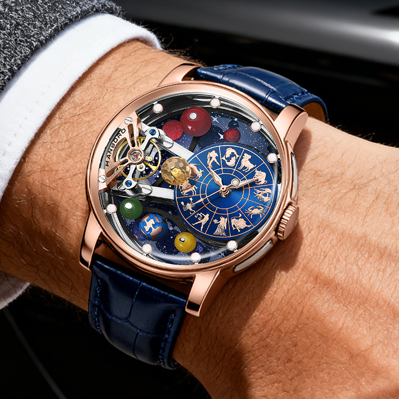 Starry Sky Watch Men's Skeleto - огляд і ціна Omega Watch Constellation