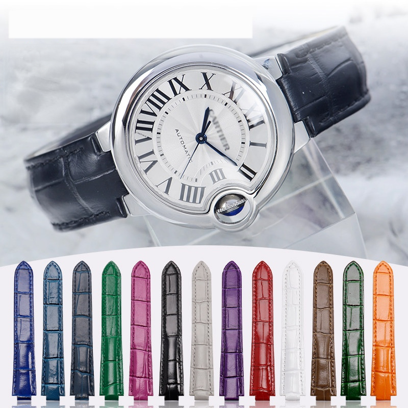 Premium soft calfskin watchban - огляд і ціна Cartier Watch Ballon Bleu