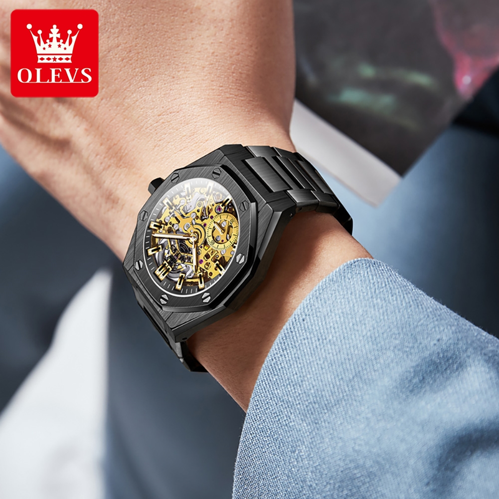 OLEVS Watches Luxury Man High  - огляд і ціна Patek Philippe Watch Nautilus
